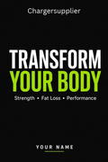 TRANSFORM YOUR BODY FITNESS & WELLNESS PLANNER FOOD & TRAINING ROUTINE